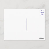 Rottweiler Puppy Dog Greeting Postcard - Blank Postkarte (Rückseite)