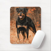 Rottweiler Puppy Dog Mousepad (Mit Mouse)