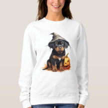 Rottweiler Puppy Halloween Sweatshirt
