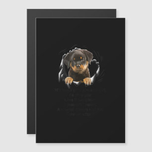 Rottweiler Puppy If I Could Give You Any Funny Gif Magneteinladung