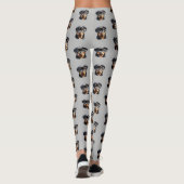 Rottweiler Puppy Leggings (Rückseite)