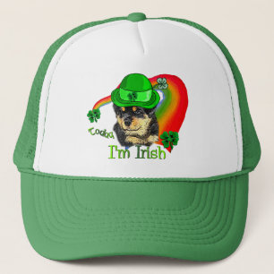 Rottweiler Puppy St Pattys Truckerkappe