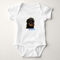 Rottweiler Puppy-T-Shirt Rottweiler Babyoutfit