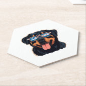 Rottweiler Puppy Untersetzer (angewinkelt)