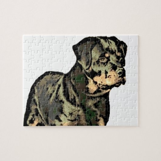 Rottweiler Puzzle (Horizontal)