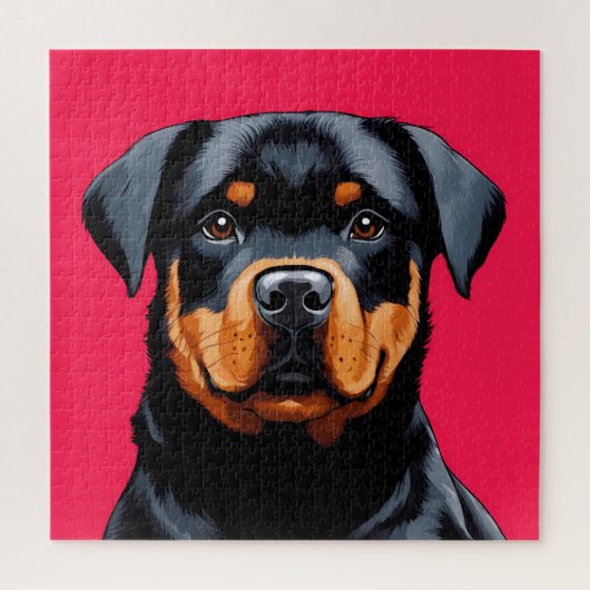 Rottweiler Puzzle (Vertikal)