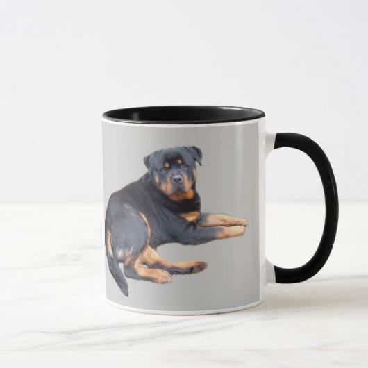 Rottweiler Reise-Tasse Tasse (Rechts)