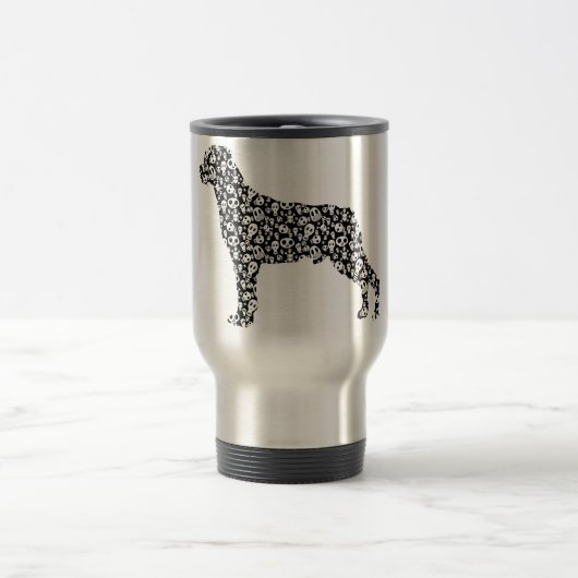 Rottweiler Reisebecher (Mittel)