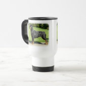 Rottweiler Reisebecher (Vorderseite Links)