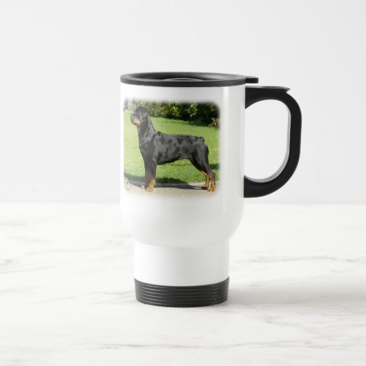 Rottweiler Reisebecher (Rechts)