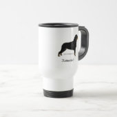 Rottweiler Reisebecher (VorderseiteRechts)