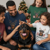 Rottweiler Rentier T-Shirt