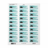 Rottweiler Return Address Labels (Vorne)
