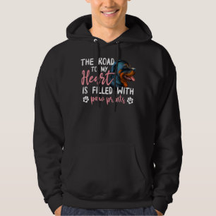 Rottweiler Road zu meinem Herzogbesitzer Graphic Hoodie