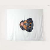 Rottweiler Romp Von Welpen zu Paw-some Partners Wandteppich (Vorderseite (Horizontal))