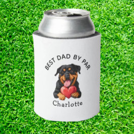 Rottweiler-Rot-Herz-Geschenk Dosenkühler