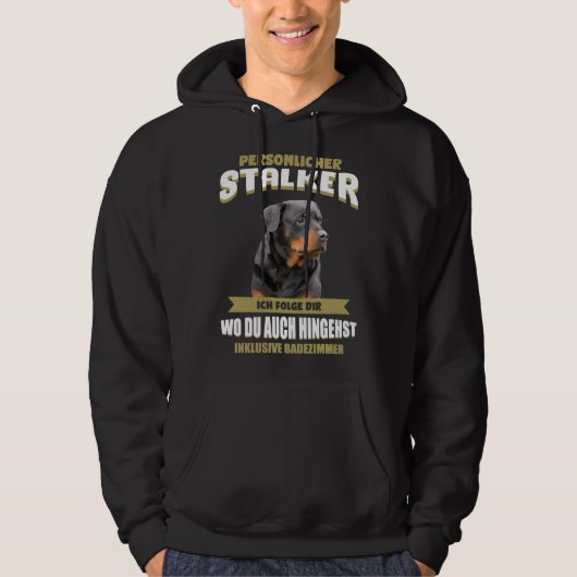 Rottweiler Rotti Dog Hoodie (Vorderseite)
