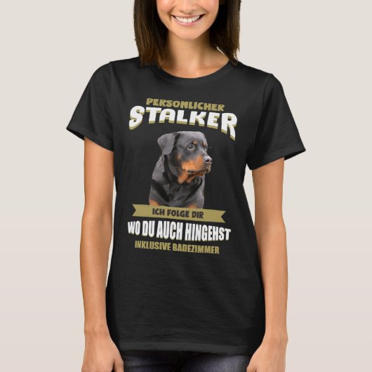 Rottweiler Rotti Dog T-Shirt (Vorderseite)