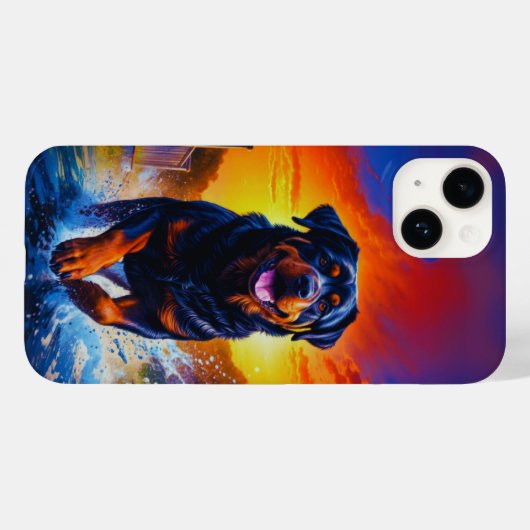 Rottweiler Rottie Dog Case-Mate iPhone Hülle (Rückseite (Horizontal))