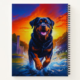 Rottweiler Rottie Dog Notizblock