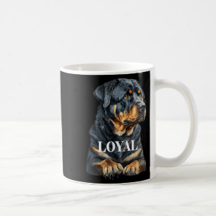 Rottweiler Rottie Grafik Hund Kunst Kaffeetasse