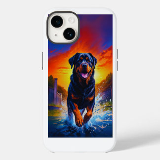 Rottweiler Rottie Hund iPhone 14 Hülle