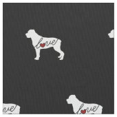 Rottweiler (Rottie) Liebe Stoff (Nahaufnahme)
