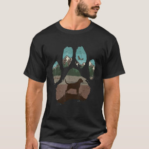 Rottweiler Rottie Pfote Mama Papa Hund Frauen T-Shirt