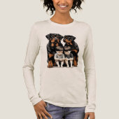 Rottweiler - Rottweilers Loyal Guardians Of Kids Tri-Blend Shirt (Vorderseite)