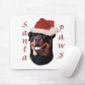 Rottweiler Santa Paws Mousepad (Mit Mouse)