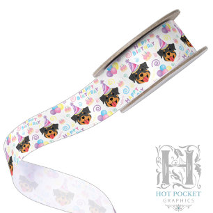 Rottweiler Satinband