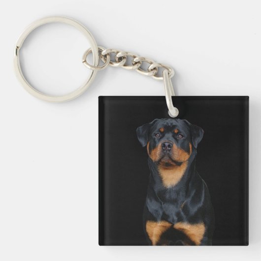 Rottweiler Schlüsselanhänger (Vorderseite)