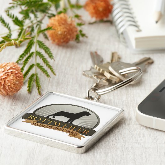 Rottweiler Schlüsselanhänger (Seite)