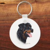 Rottweiler Schlüsselanhänger (Vorderseite)