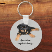 Rottweiler Schlüsselanhänger (Vorderseite)