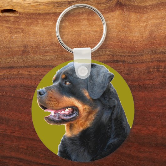 Rottweiler Schlüsselanhänger (Vorderseite)