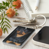 Rottweiler Schlüsselanhänger (Vorderseite rechts)