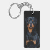 Rottweiler schlüsselanhänger (Vorderseite links)