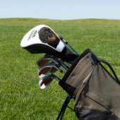 Rottweiler-Schnurrbart Golf Headcover (In SItu)