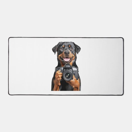 Rottweiler schreibtischunterlage (Vorderseite)