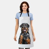 Rottweiler schürze (Getragen)