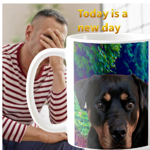 Rottweiler, Selbstsicherer Wächter Kaffeetasse
