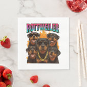 Rottweiler Serviette (Beispiel)