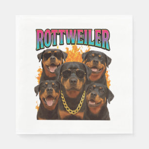 Rottweiler Serviette