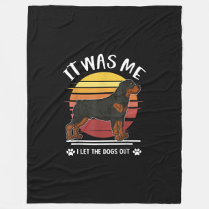 Rottweiler Shirt gibt Frauen Männer Kinder T - Shi Fleecedecke