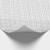 Rottweiler-Sicherheitssystem Geschenkpapier (Ecke)