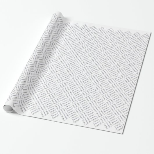 Rottweiler-Sicherheitssystem Geschenkpapier (Ungerollt)