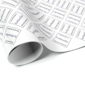 Rottweiler-Sicherheitssystem Geschenkpapier (Rolleneckpunkt)