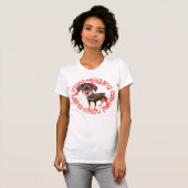 Rottweiler, Sloppy Kisses B&C T-Shirt (Vorne ganz)