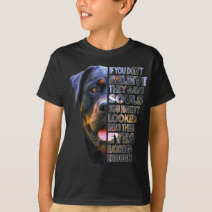 Rottweiler Soul I Liebe Rotties Dog Lover T-Shirt
